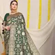 B Green__Royal Rajgharana Sarees